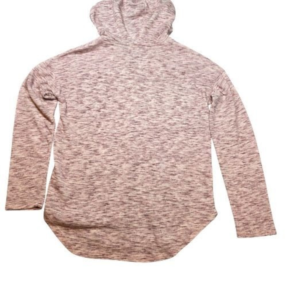 Almost Famous Womens M Space Dye Hoodie Mauve Pink Lightweight Cottagecore Boho - Picture 2 of 14